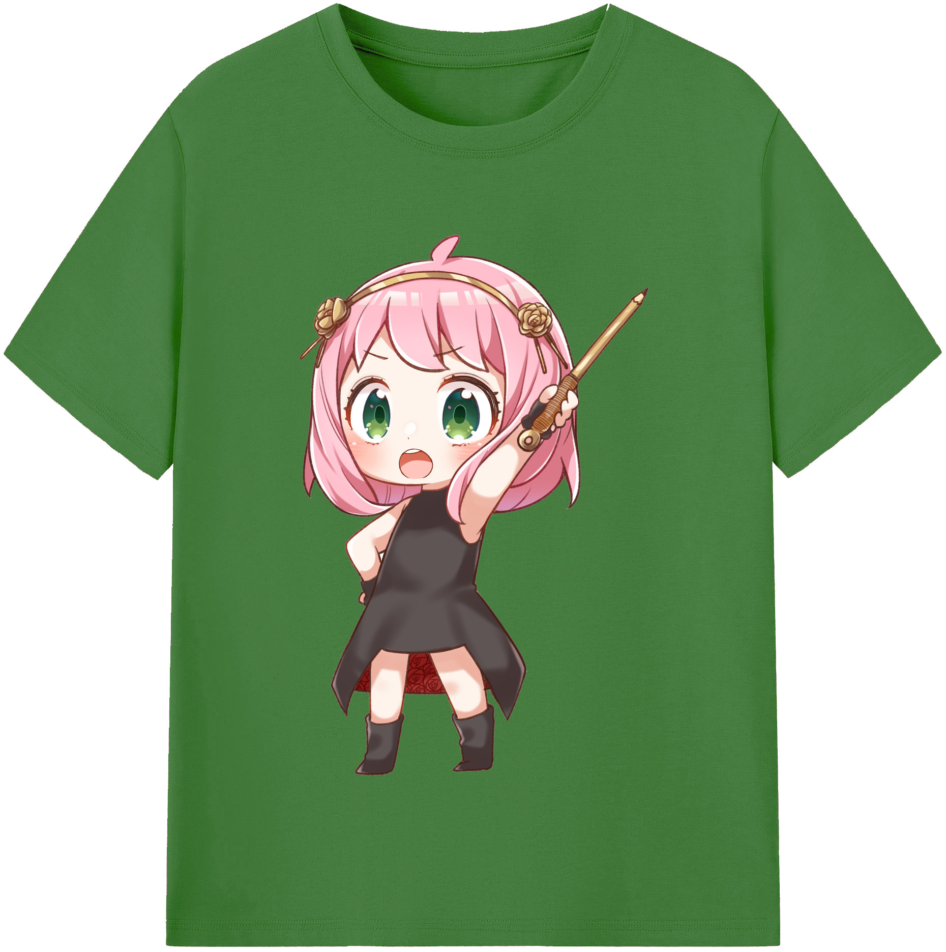 （画像用） SPY×FAMILY间谍家家酒 レディースカジュアルプリントTシャツ（綿100％）
